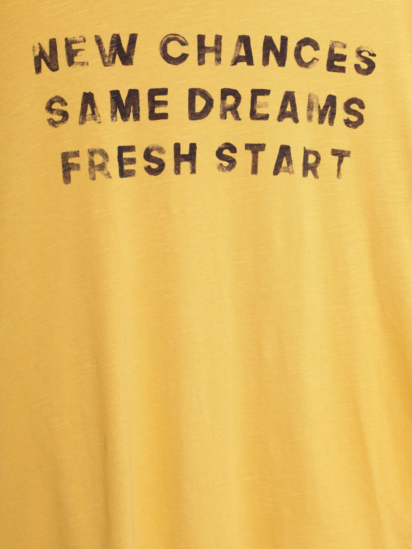 Футболка SPRINGFIELD модель 0263141_жовтий з чорним Футболка SPRINGFIELD модель 0263141_жовтий з чорним Фото