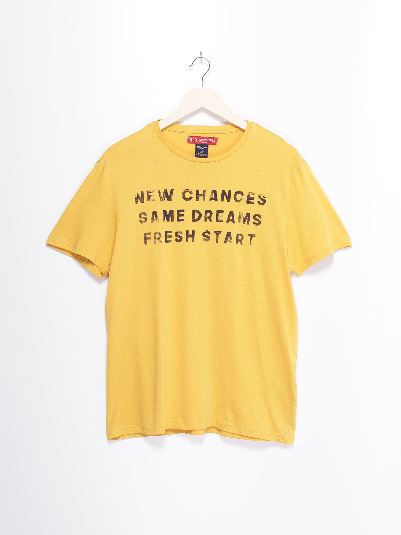 Футболка SPRINGFIELD модель 0263141_жовтий з чорним Футболка SPRINGFIELD модель 0263141_жовтий з чорним Фото