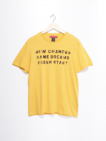 Футболка SPRINGFIELD модель 0263141_жовтий з чорним Футболка SPRINGFIELD модель 0263141_жовтий з чорним Фото