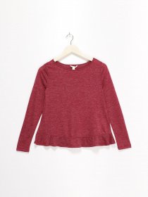 Лонгслів SPRINGFIELD модель 6762328_с.бордовий Фото