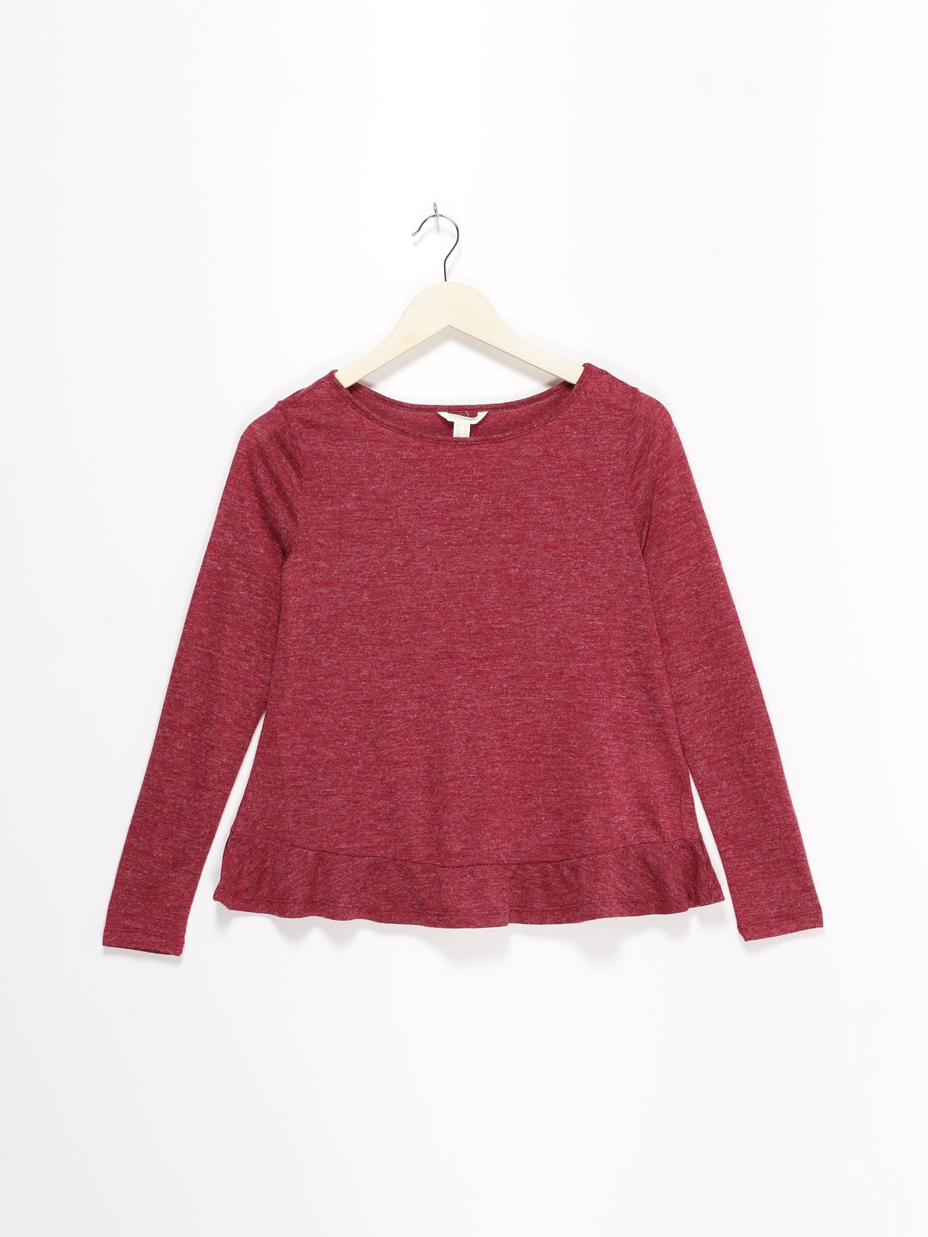 Лонгслив SPRINGFIELD модель 6762328_с.бордовий Фото