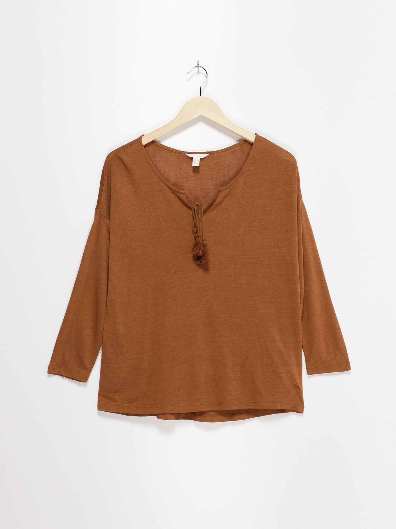 Лонгслив SPRINGFIELD модель 6762379_с.коричневий Фото