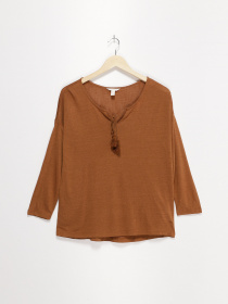 Лонгслив SPRINGFIELD модель 6762379_с.коричневий Фото