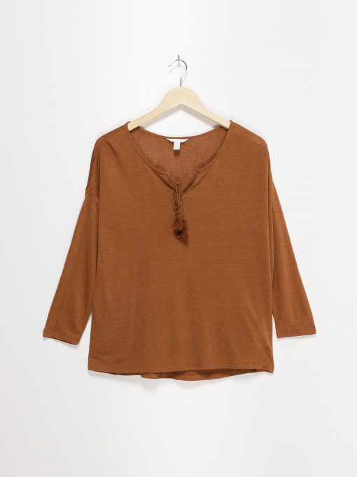 Лонгслив SPRINGFIELD модель 6762379_с.коричневий Фото