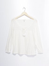 Блуза SPRINGFIELD модель 6762468_білий Фото