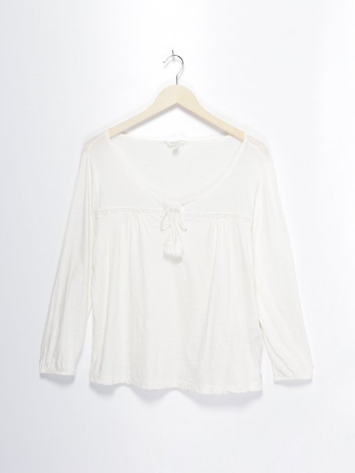 Блуза SPRINGFIELD модель 6762468_білий Фото