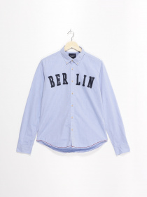 Рубашка повседневная SPRINGFIELD модель 0276480_синій Фото