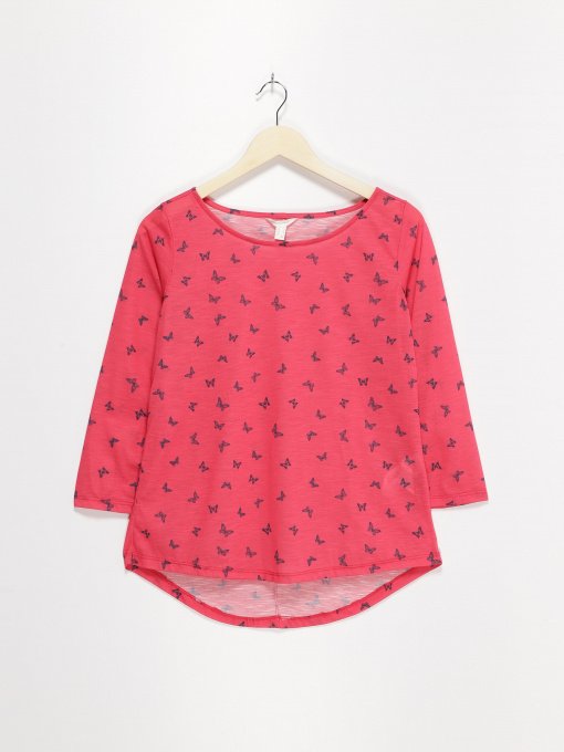 Лонгслив SPRINGFIELD модель 6762743_с.червоний комб. Фото