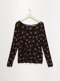 Лонгслів SPRINGFIELD модель 6763049_чорний комб. Фото