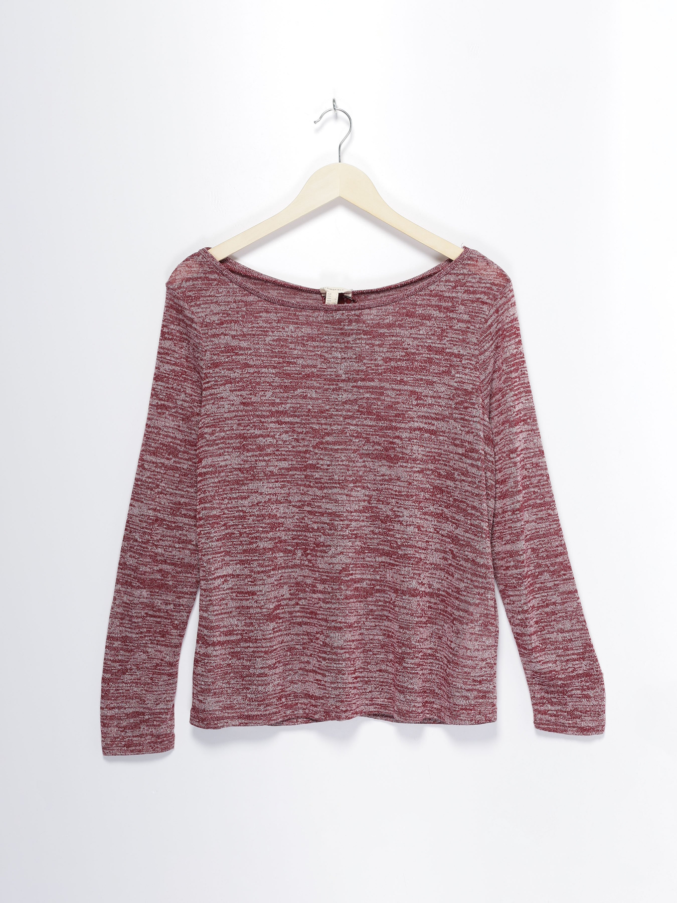 Лонгслів SPRINGFIELD модель 6763073_бордовий комб. Фото