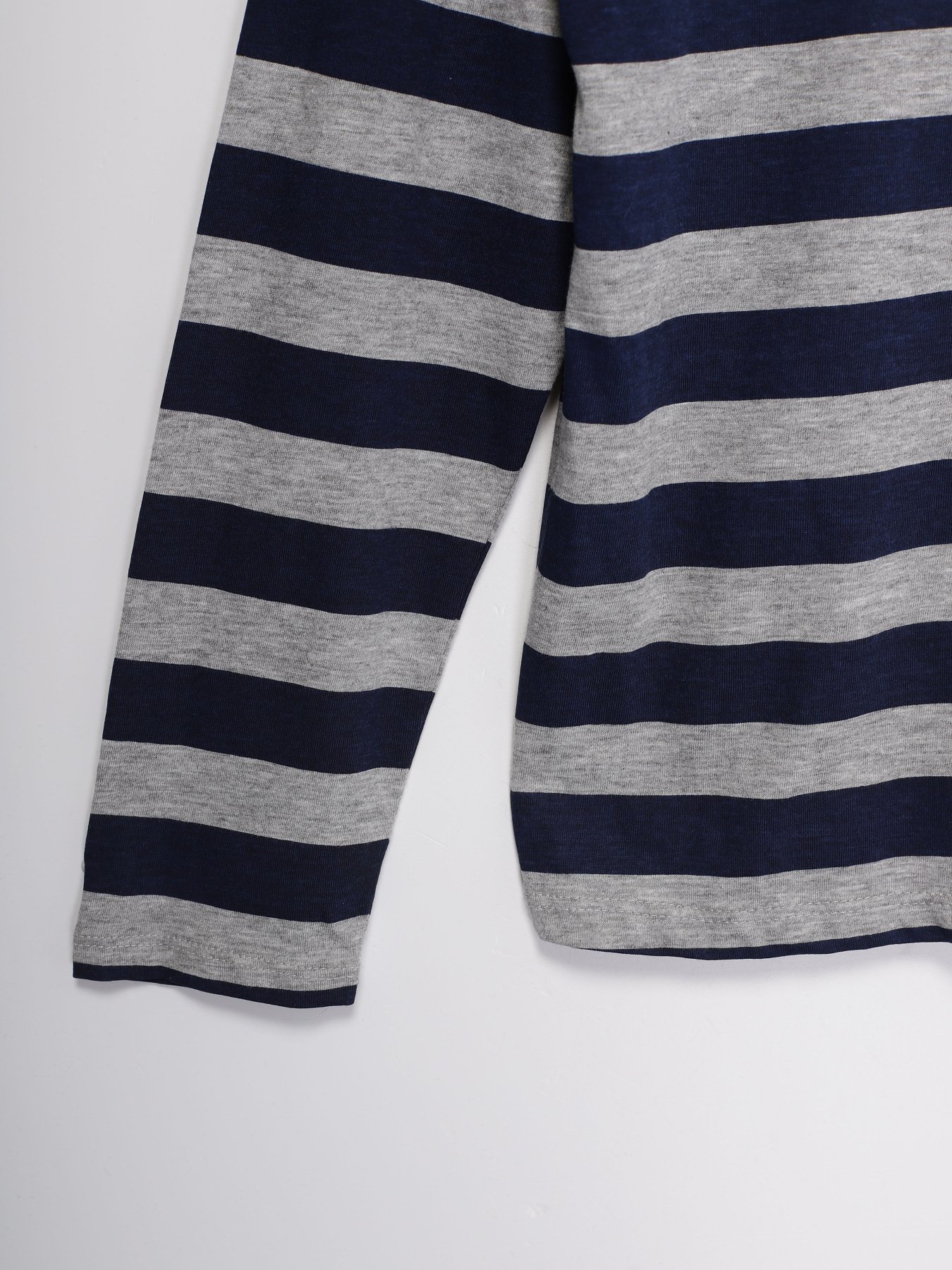 Лонгслів SPRINGFIELD модель 6763162_сірий з т.синім Фото