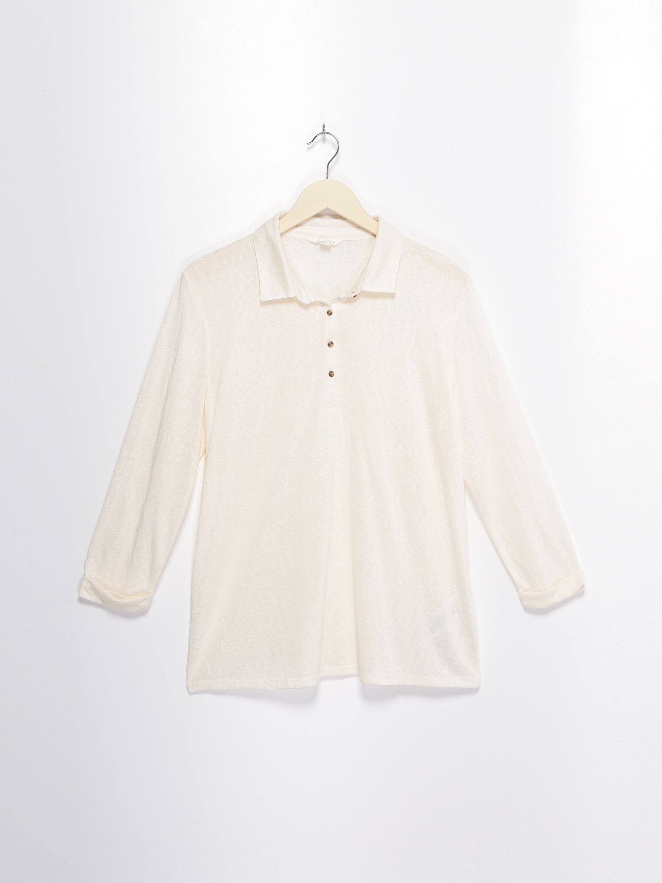 Лонгслів SPRINGFIELD модель 6764061_кремовий Фото