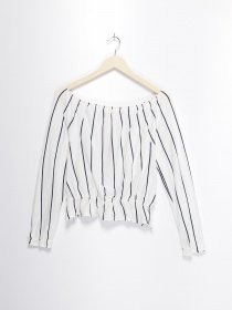 Лонгслив SPRINGFIELD модель 6764428_білий з т.синім Фото