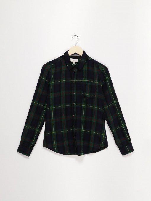 Блуза SPRINGFIELD модель 6796427_т.зелений комб. Фото