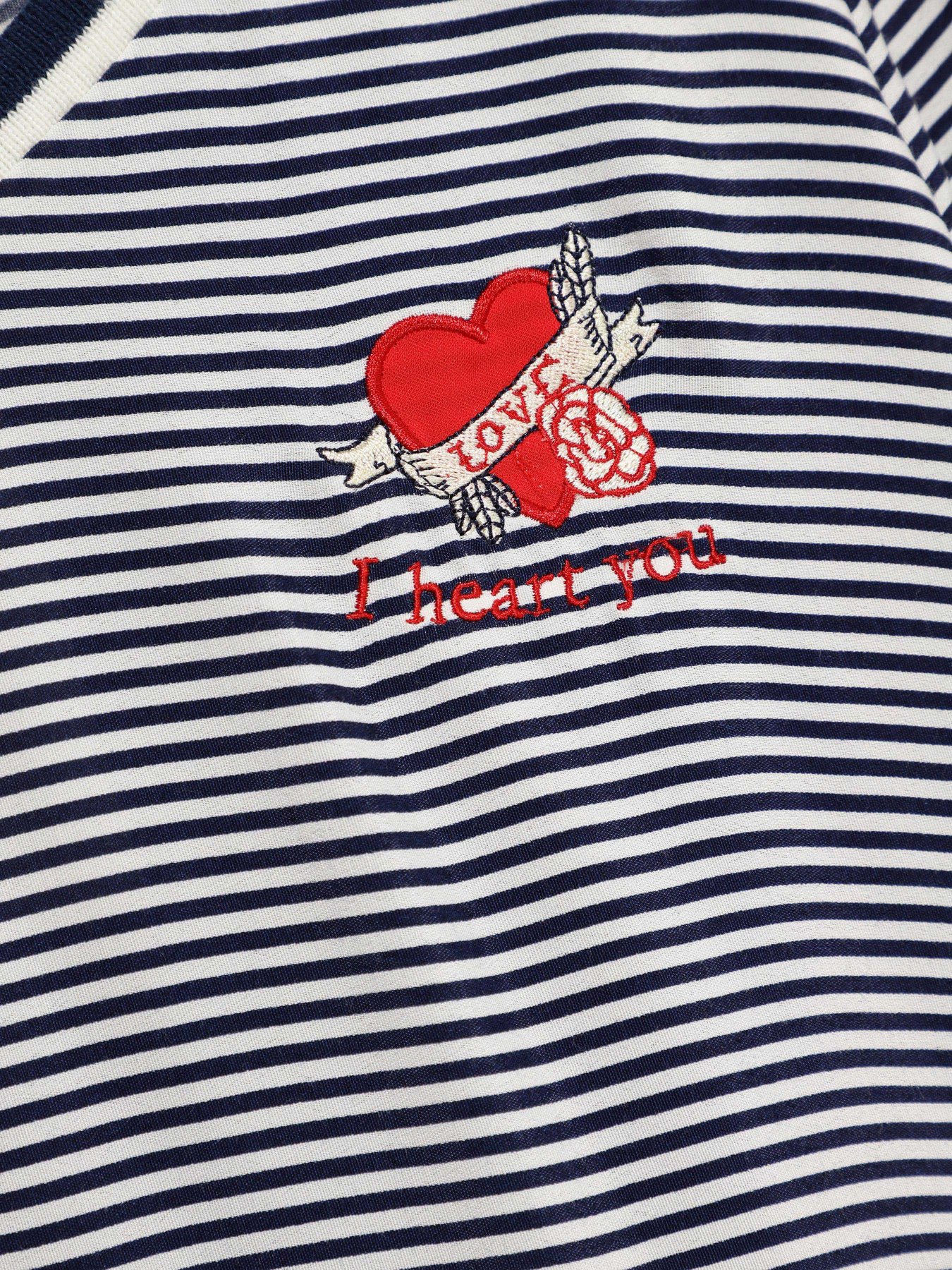 Лонгслів SPRINGFIELD модель 6799019_т.синій комб. Фото