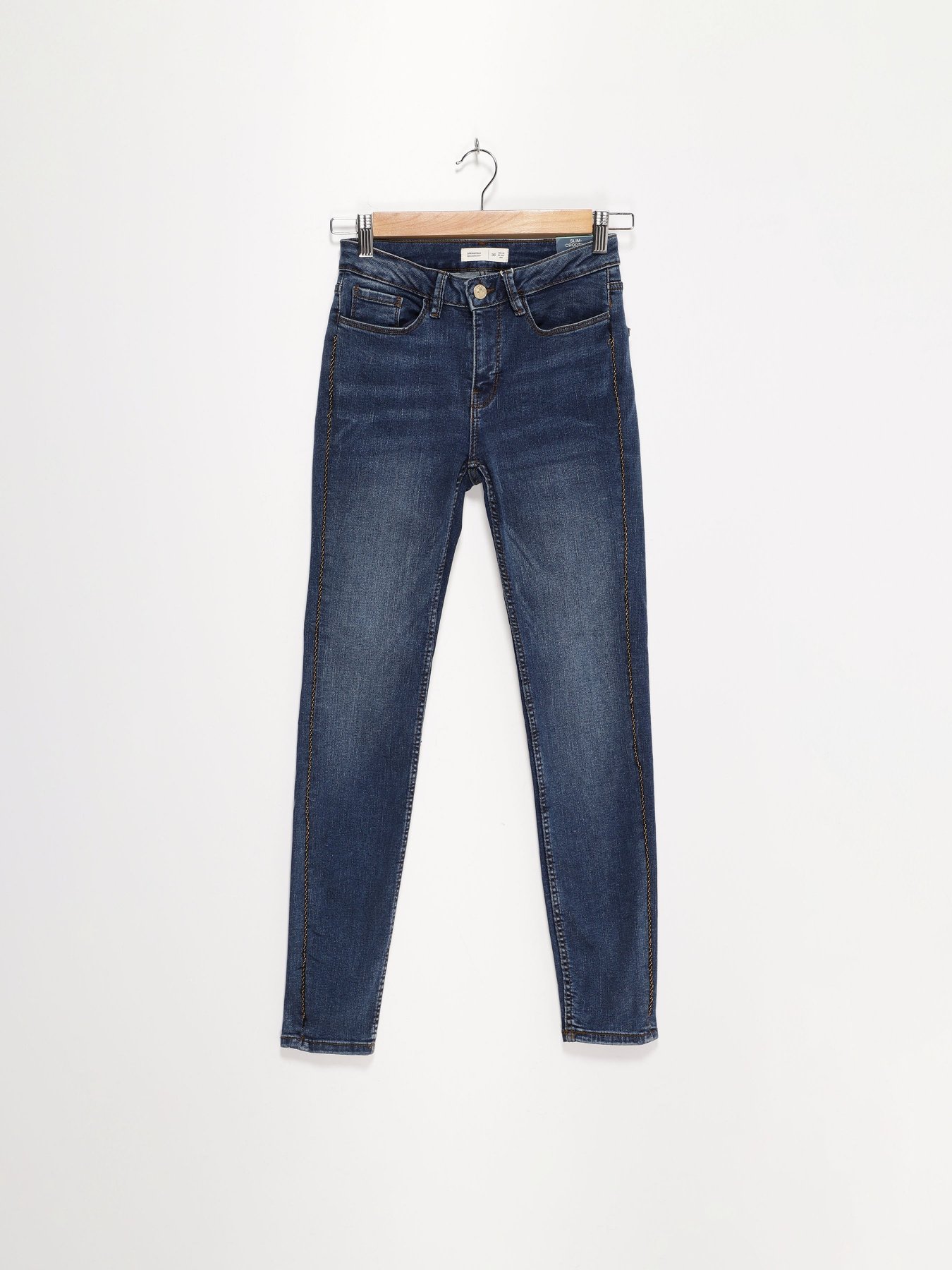 Прямые джинсы SPRINGFIELD модель 6826741_синій Фото