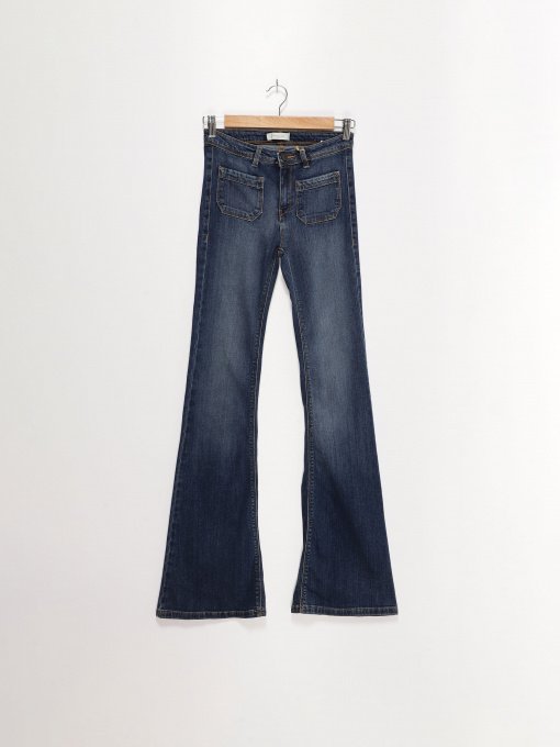 Расклешенные джинсы SPRINGFIELD модель 6827780_синій Фото