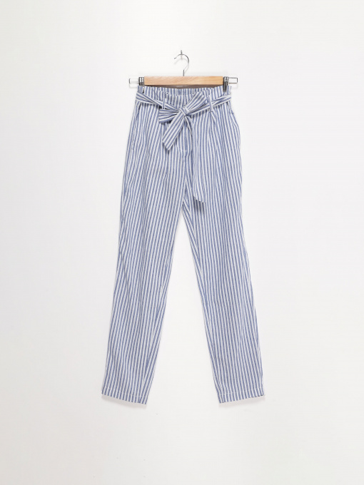 Повсякденні штани SPRINGFIELD модель 6833802_синій з білим Фото