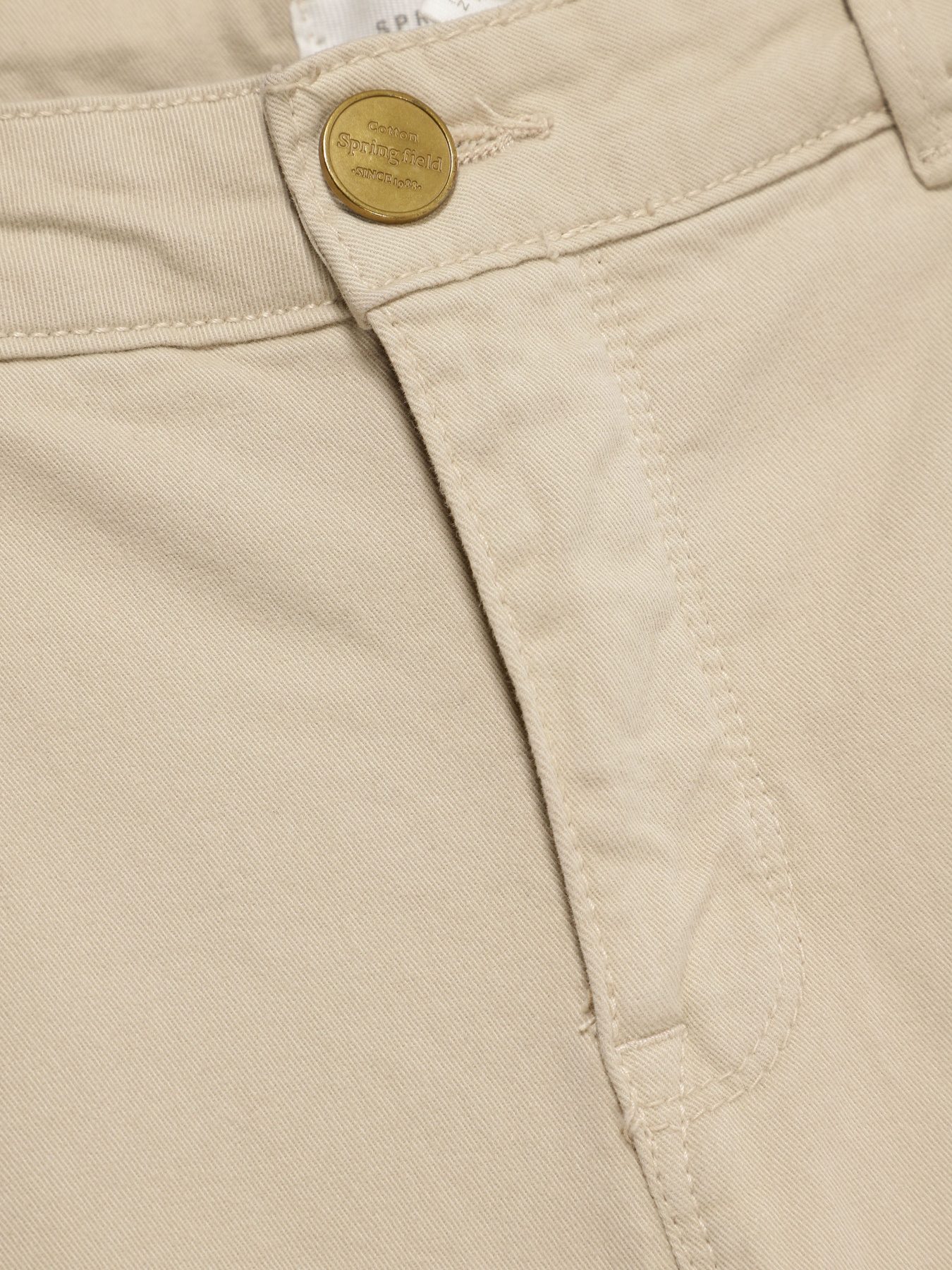 Штани повсякденні SPRINGFIELD модель 6836445_с.бежевий Фото