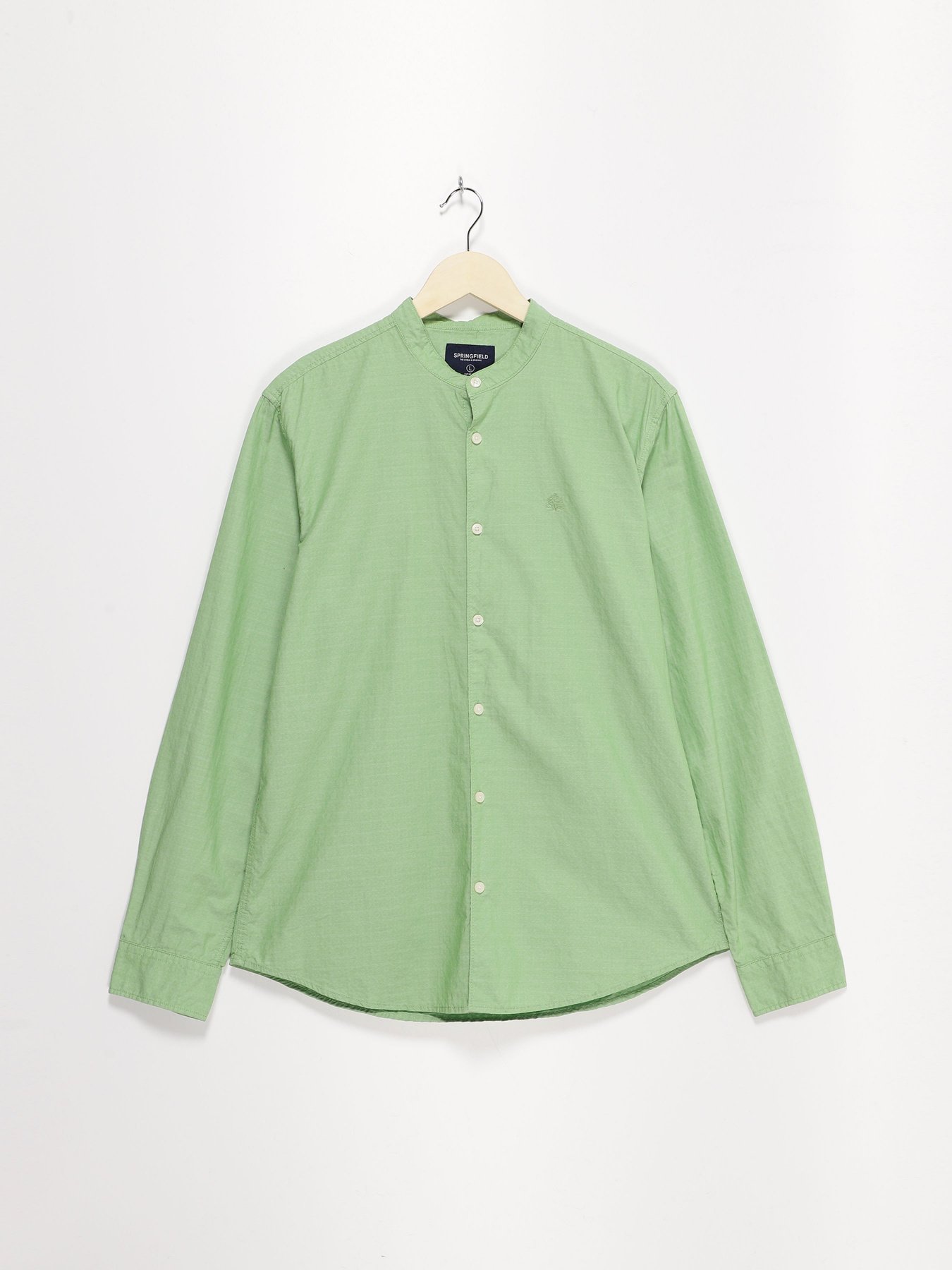 Рубашка SPRINGFIELD модель 0287237_с.зелений Фото