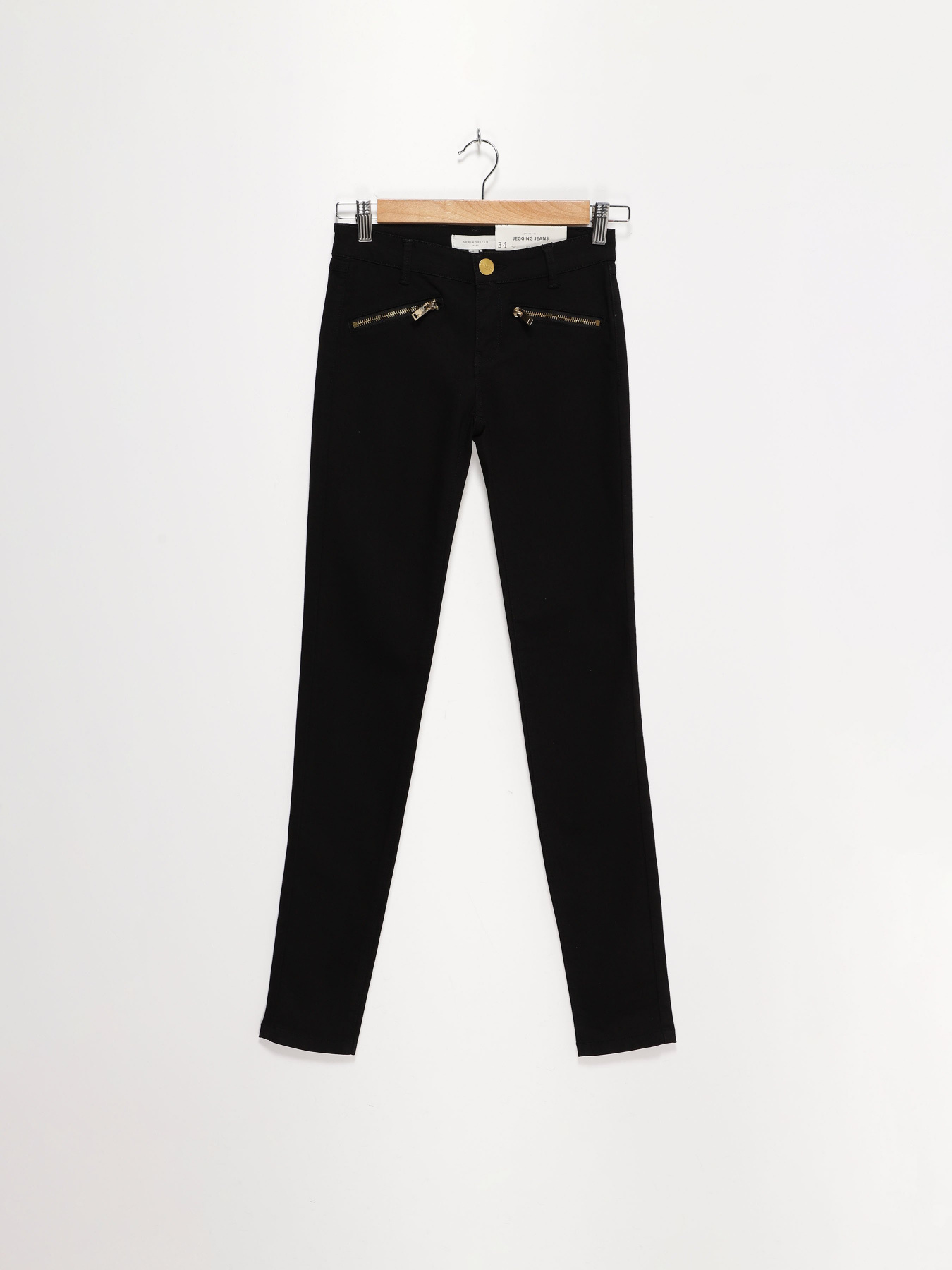 Брюки повседневные SPRINGFIELD модель 6836534_чорний Фото