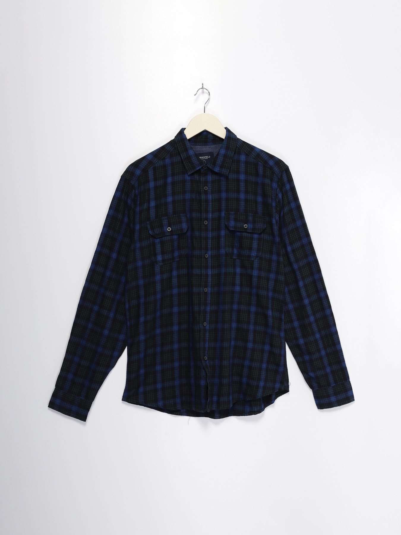 Рубашка повседневная SPRINGFIELD модель 0337056_комб. Фото