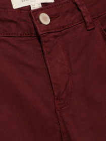 Повсякденні штани SPRINGFIELD модель 6838375_бордовий Фото
