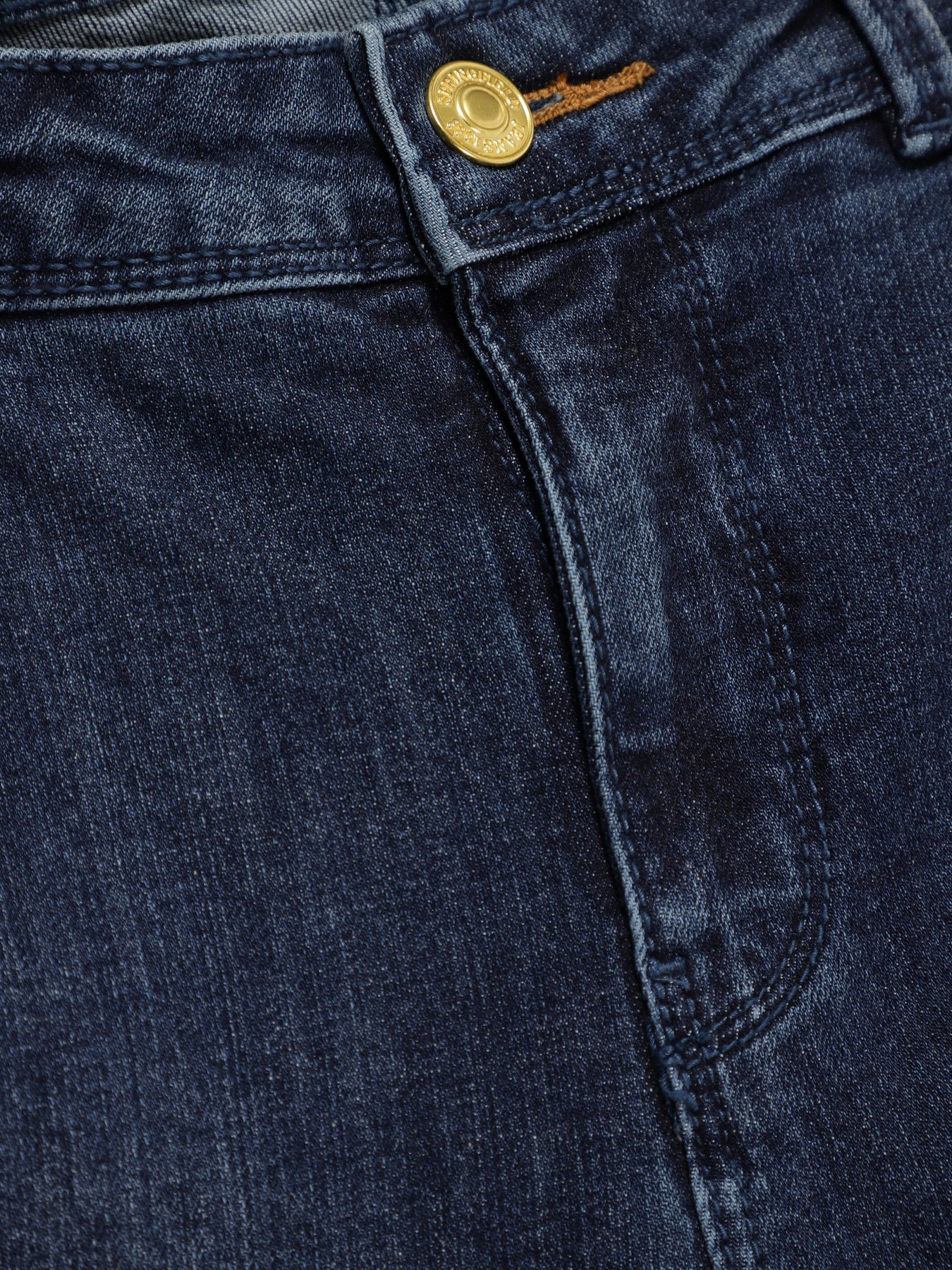 Прямые джинсы SPRINGFIELD модель 6848141_т.синій Фото