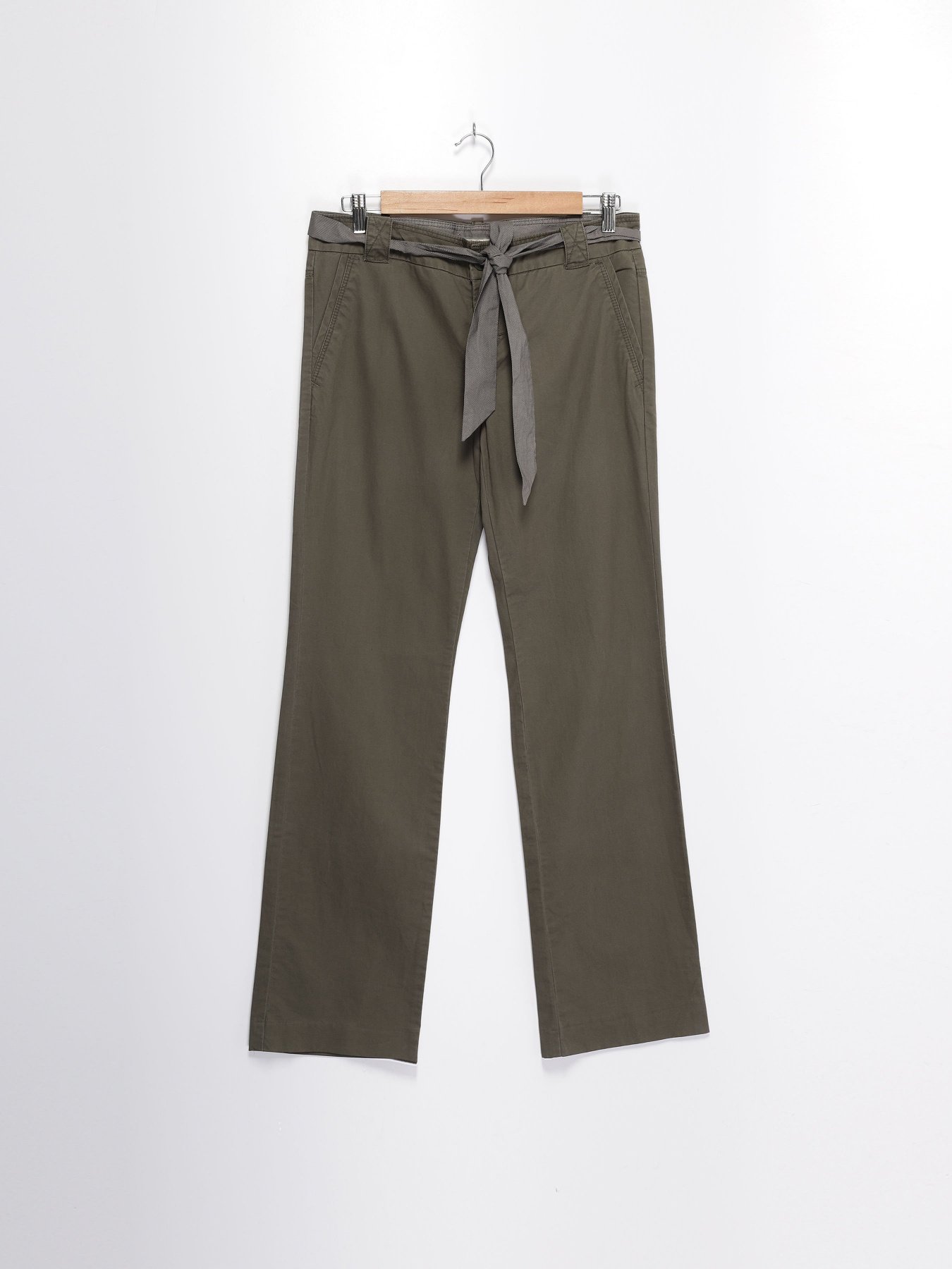 Брюки повседневные SPRINGFIELD модель 6860621_хакі Фото