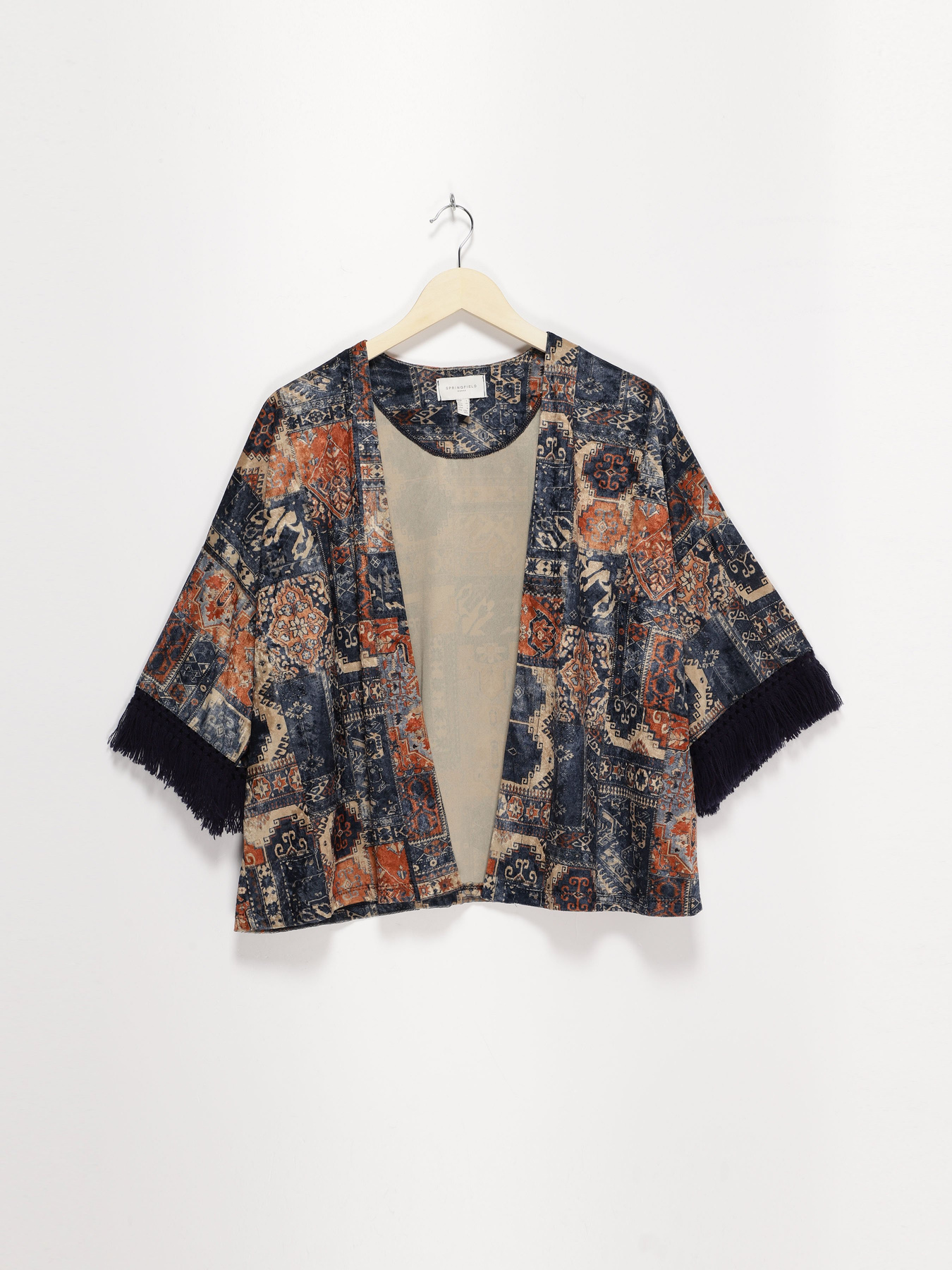 Кардиган SPRINGFIELD модель 8416478_комб. Фото