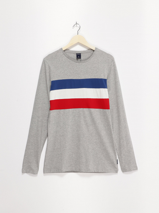 Лонгслив SPRINGFIELD модель 8836345_сірий комб. Фото