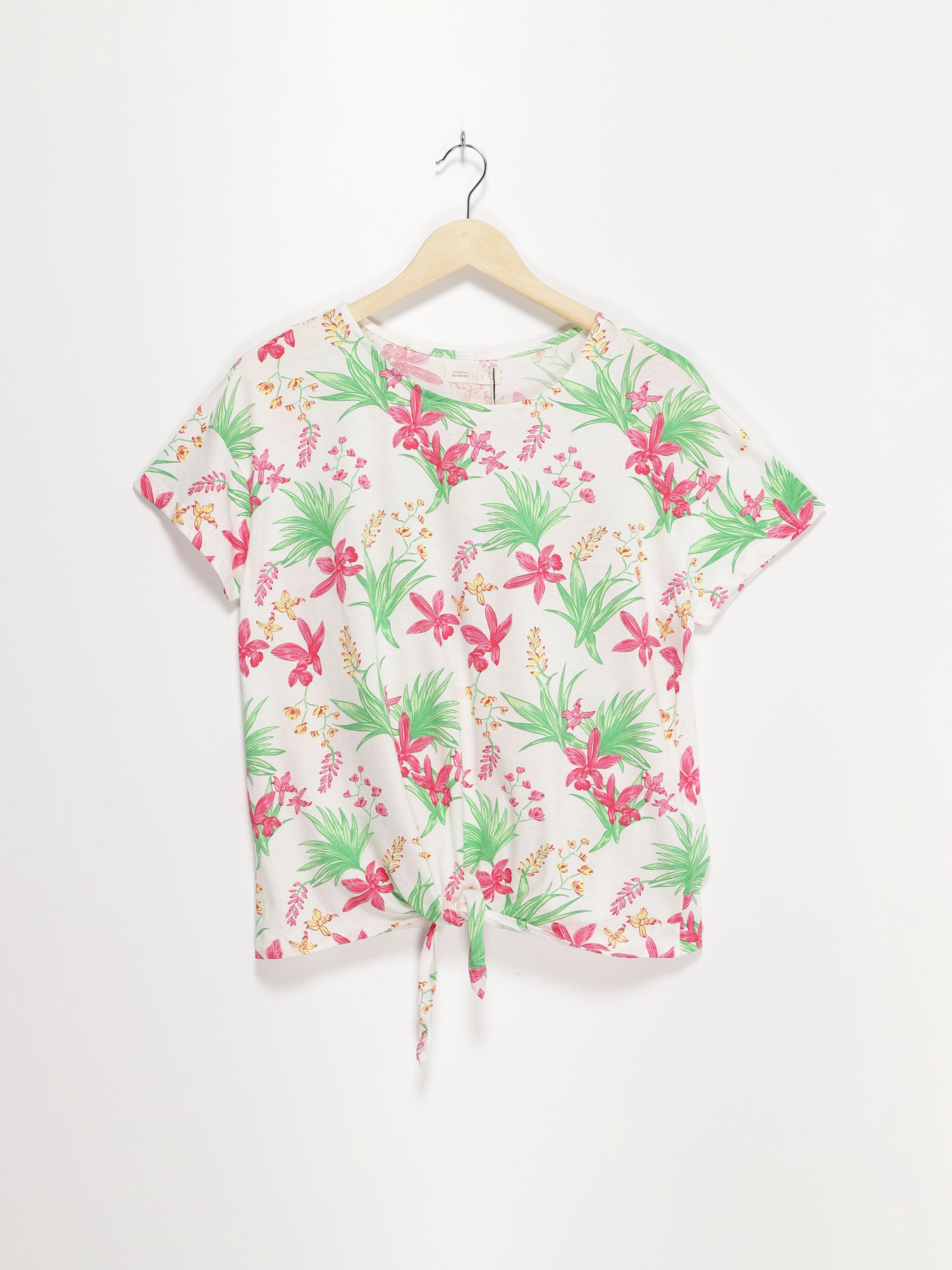 Футболка SPRINGFIELD модель 8866619_білий комб. Футболка SPRINGFIELD модель 8866619_білий комб. Фото