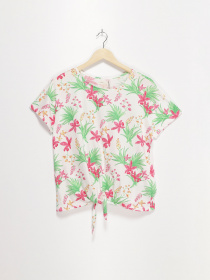 Футболка SPRINGFIELD модель 8866619_білий комб. Футболка SPRINGFIELD модель 8866619_білий комб. Фото