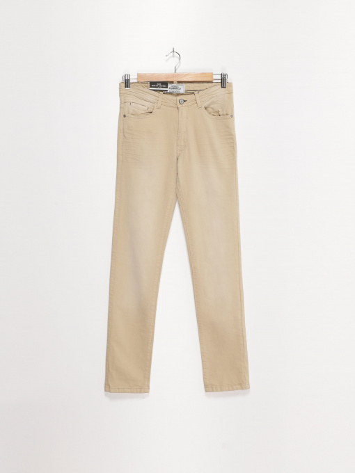 Брюки повседневные SPRINGFIELD модель 0398799_с.бежевий Фото