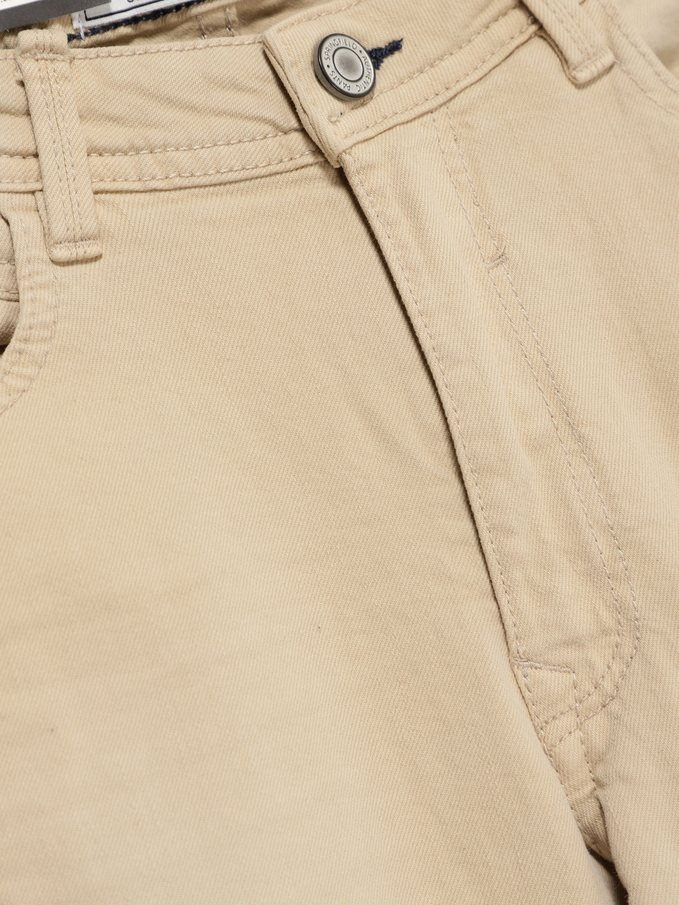Повсякденні штани SPRINGFIELD модель 0398799_с.бежевий Фото