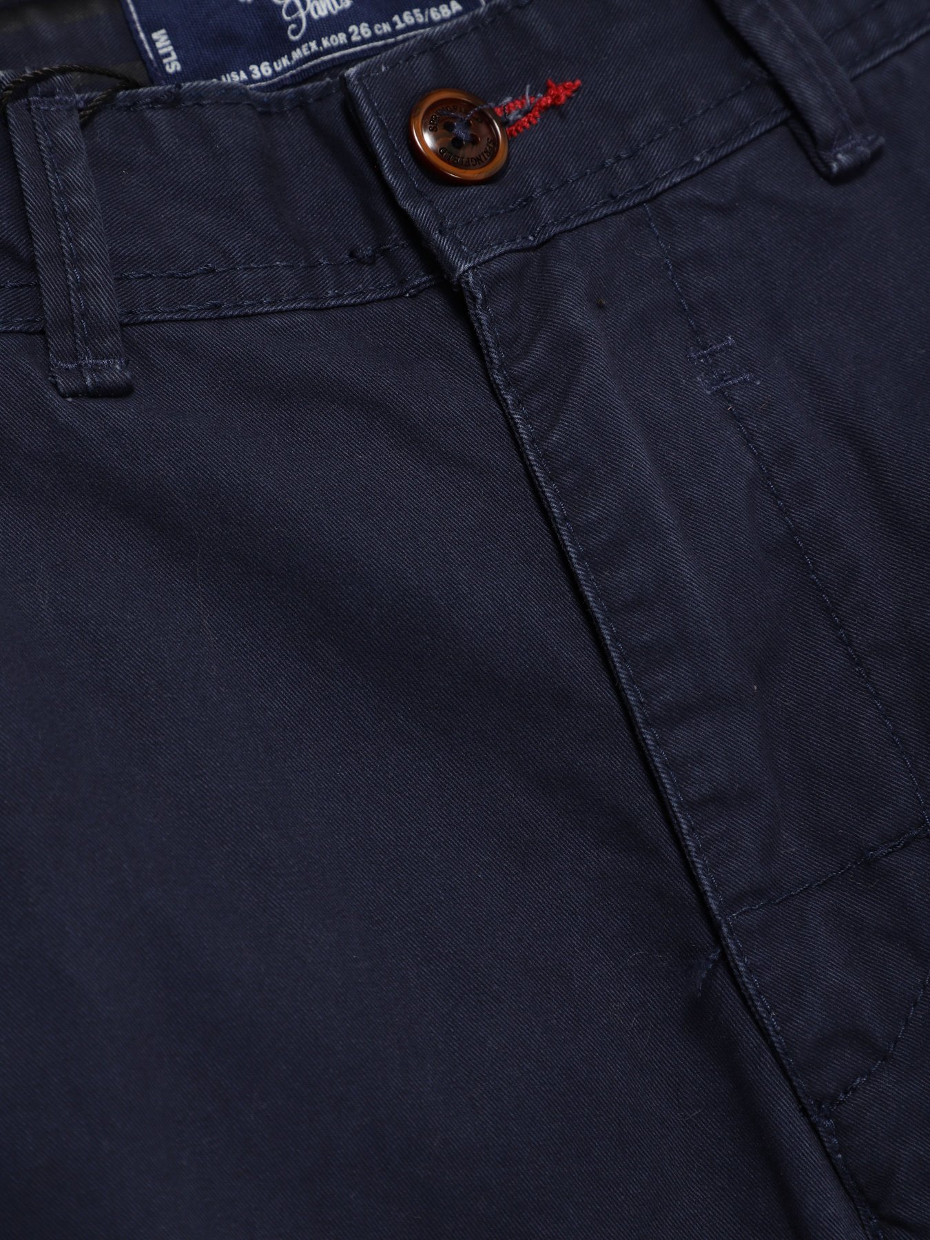 Брюки повседневные SPRINGFIELD модель 0395668_т.синій Фото