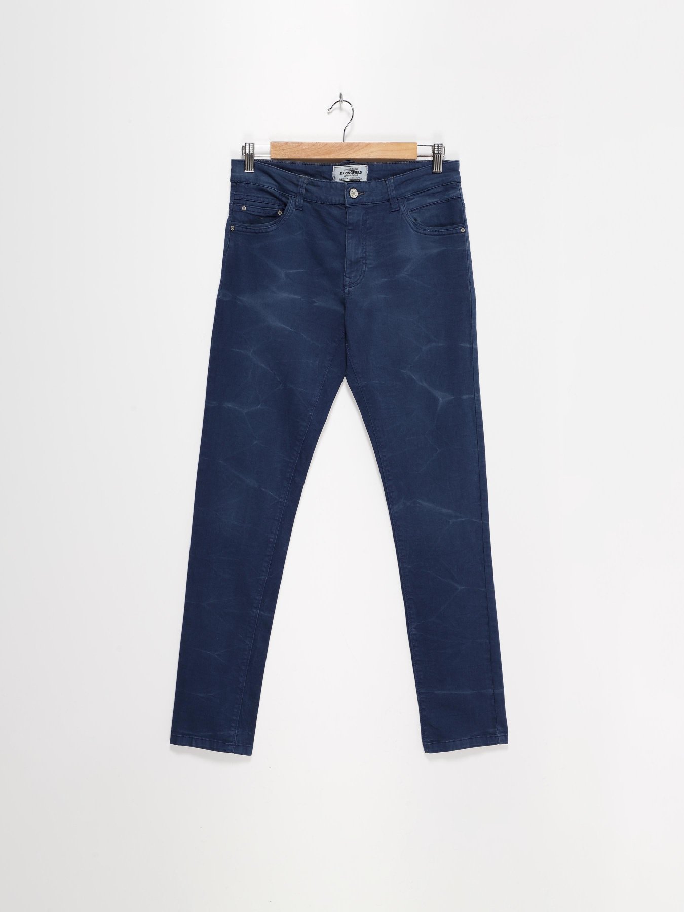 Повседневные штаны SPRINGFIELD модель 0397687_синій Фото