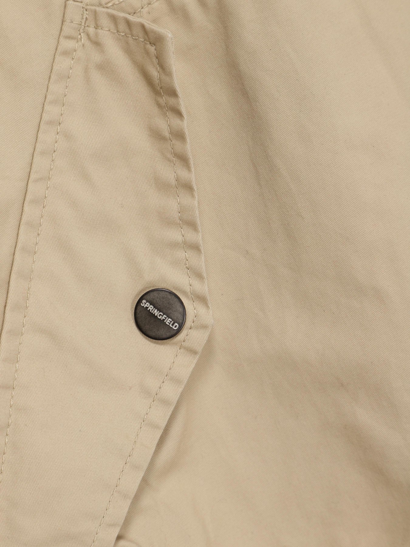 Демісезонна куртка SPRINGFIELD модель 0587907_бежевий Фото