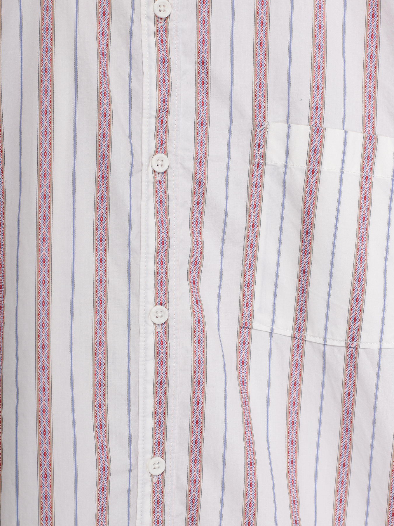 Рубашка SPRINGFIELD модель 0947563_білий комб. Фото