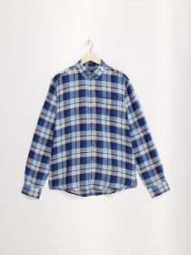 Рубашка повседневная SPRINGFIELD модель 0997463_синій комб. Фото