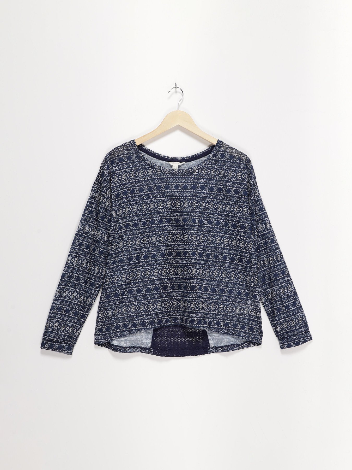 Лонгслив SPRINGFIELD модель 1086529_т.синій комб. Фото