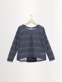 Лонгслів SPRINGFIELD модель 1086529_т.синій комб. Фото