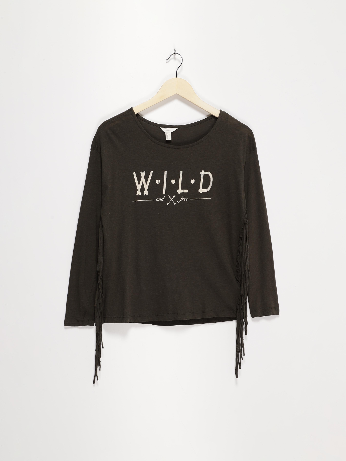 Лонгслів SPRINGFIELD модель 1087223_т.хакі Фото