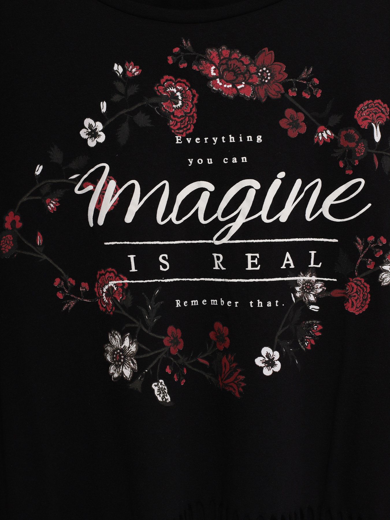 Лонгслив SPRINGFIELD модель 1087681_чорний комб. Фото