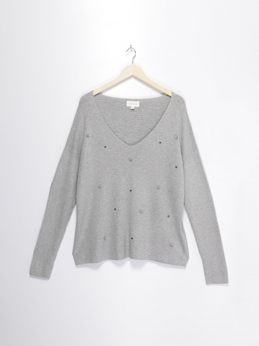 Джемпер SPRINGFIELD модель 1334859_сірий Фото