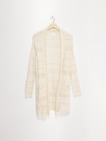 Кардиган SPRINGFIELD модель 1339222_білий Фото