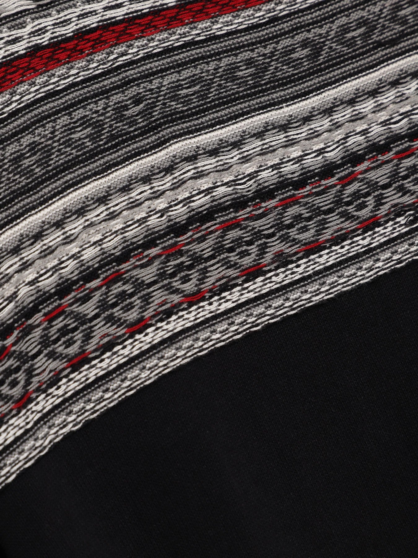 Джемпер SPRINGFIELD модель 1408267_чорний комб. Фото