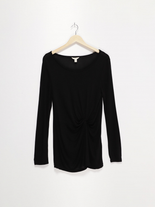 Лонгслів SPRINGFIELD модель 0079332_чорний Фото