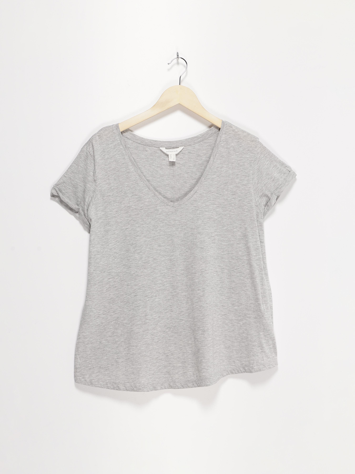 Футболка SPRINGFIELD модель 2735733_сірий Фото