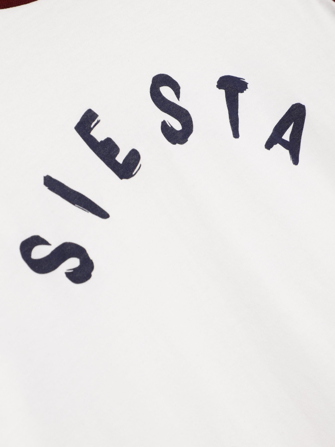 Лонгслів SPRINGFIELD модель 2928442_білий з бордовим Фото